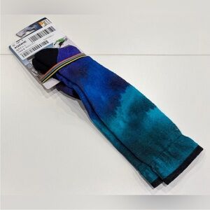 SmartWool Women's Large Ski Targeted Cushion Compression Socks Blue NWT Black